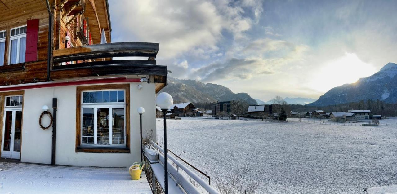 Hotel Alpenrose Beim Ballenberg Hofstetten bei Brienz 外观 照片